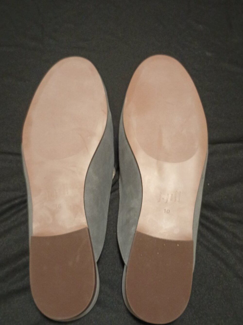 J. Jill Size 10 Gray Suede Slip-on Mules (NWOB) - Picture 8 of 10